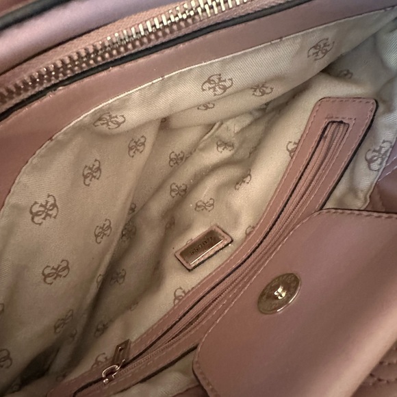 Pink Quilted Guess Bag - Picture 7 of 7
